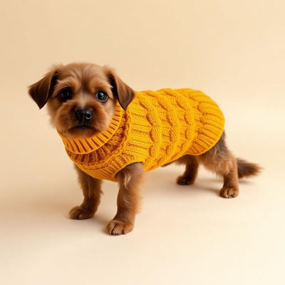 Cozy Knit Dog Sweater