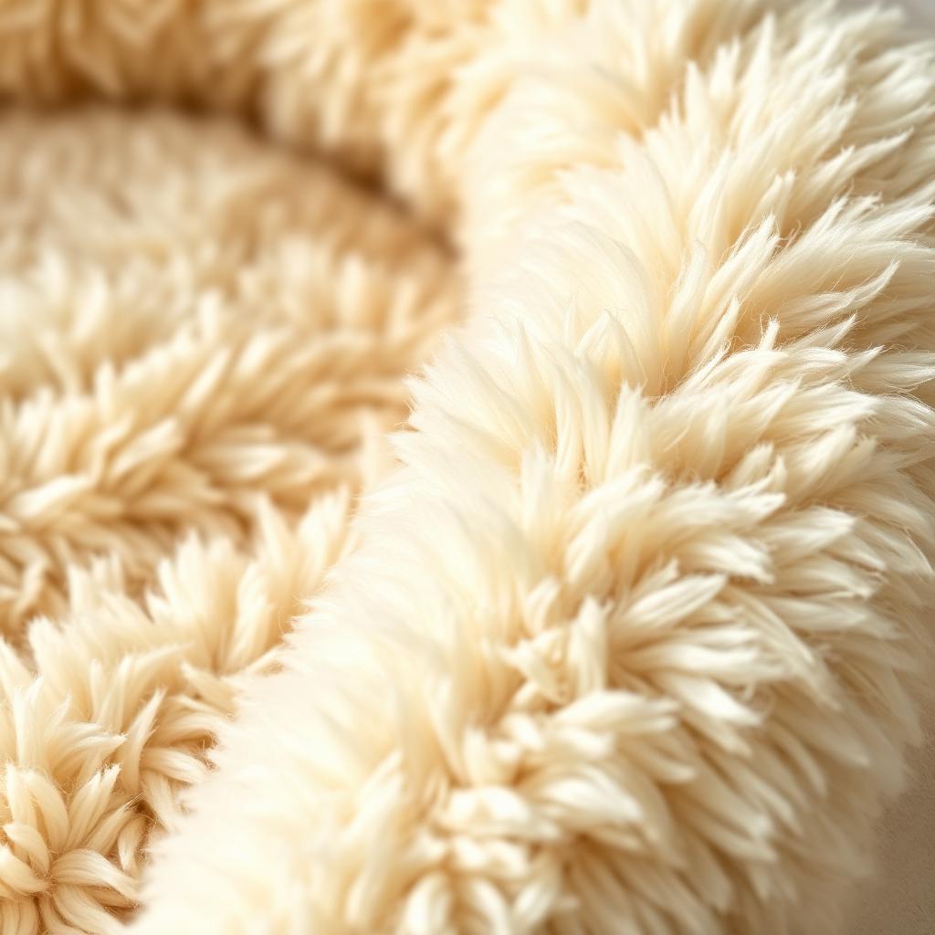 Close-up showing the ultra-soft plush material