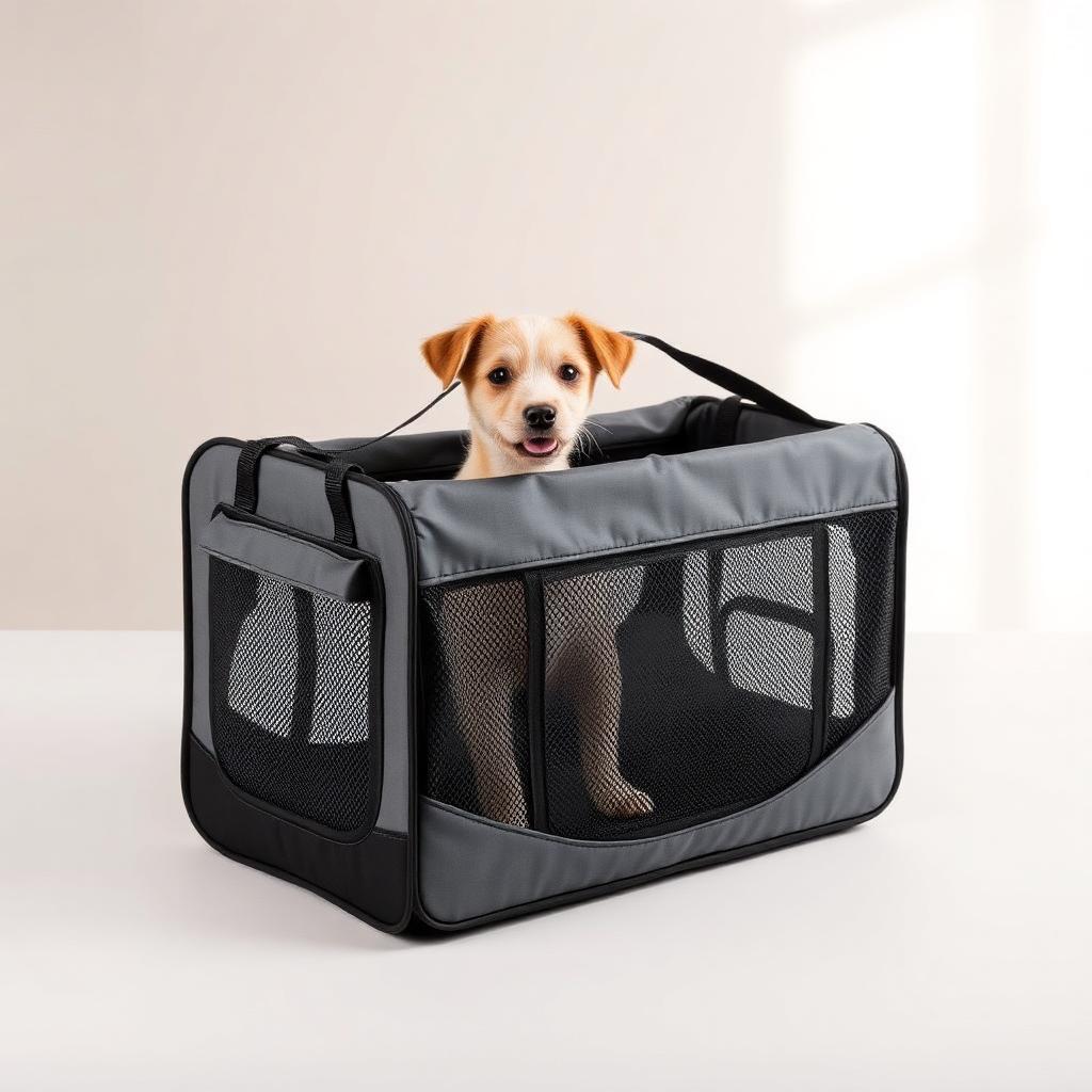 Foldable Soft-Sided Pet Carrier